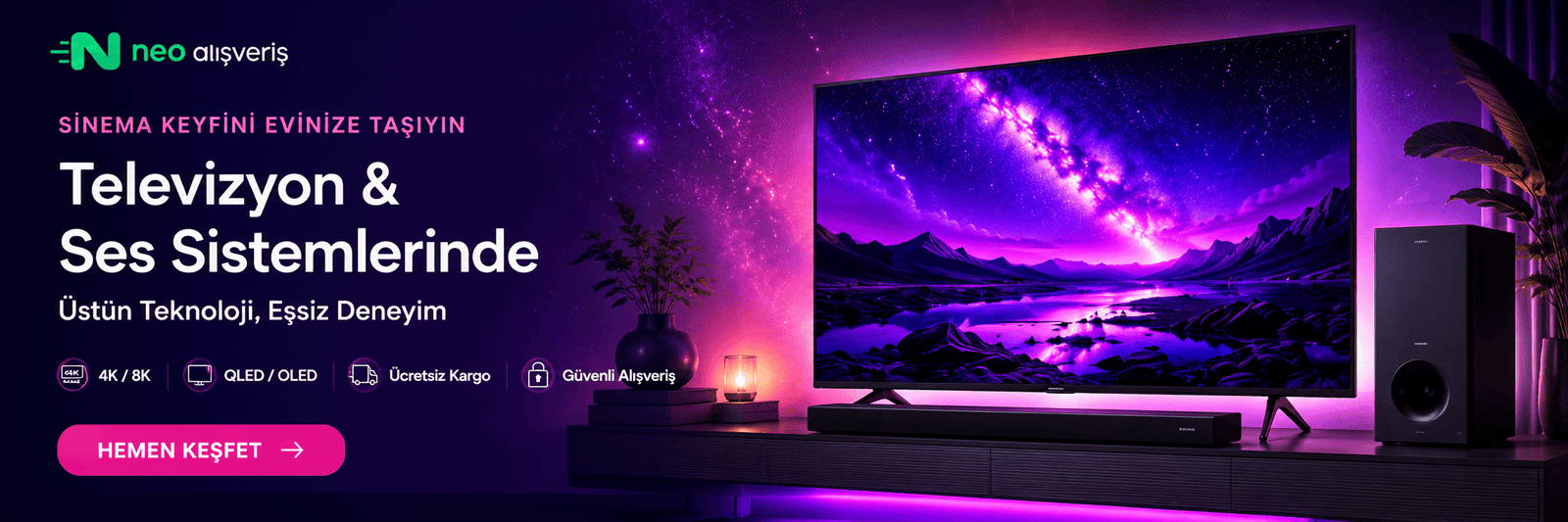 Neo Alışveriş kampanya görseli