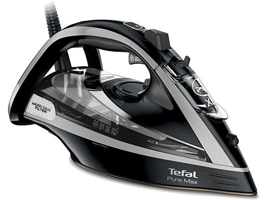Tefal FV9850 Pure Max Ütü Siyah Gri - Distribütör Garantili