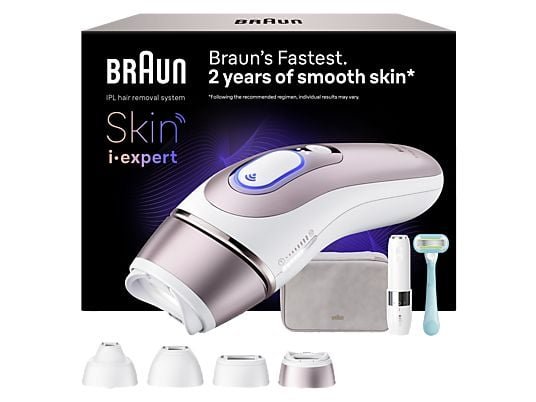 Braun PL7432 IPL Skin Expert 4 Başlıklı Beyaz - Distribütör Garantili