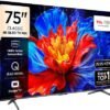 TCL 75P8K 75 inç 4K UHD QLED Google TV - Distribütör Garantili