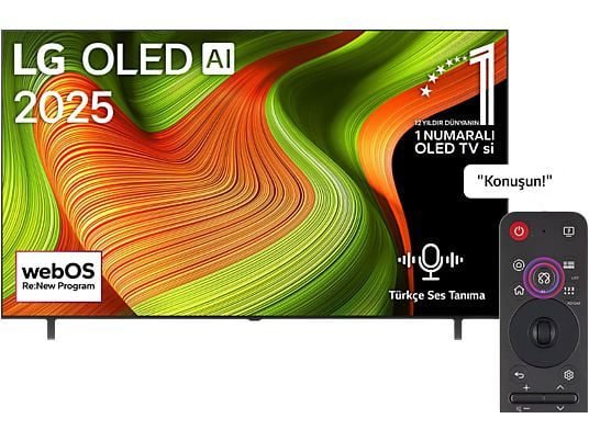 LG OLED83B56 83 inç 4K Smart TV Siyah - Distribütör Garantili