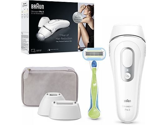 Braun PL3132 IPL Silk-Expert Pro3 Beyaz - Distribütör Garantili