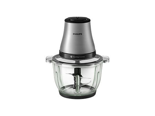 Philips HR1503/00 Cam Hazneli Doğrayıcı Metalik Gri - Distribütör Garantili