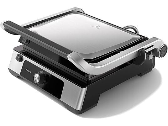 Philips HD6301/90 5000 Serisi Izgara ve Tost Makinesi Inox - Distribütör Garantili