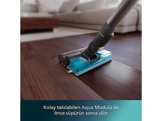 Philips XC7057/01 Kablosuz Dik Süpürge - Distribütör Garantili
