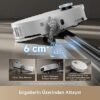 Dreame X50 Ultra Robot Süpürge Beyaz - Distribütör Garantili
