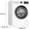 BOSCH WGA25202TR A Enerji Sınıfı 10 kg 1200 Devir Çamaşır Makinesi Beyaz