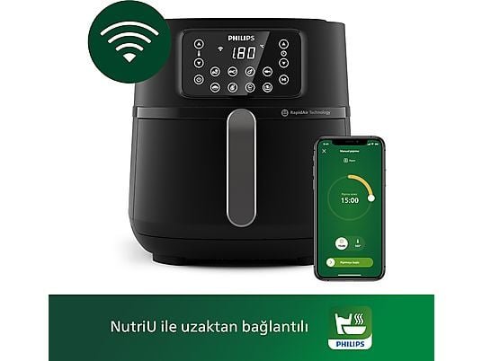 Philips HD9285/96 Airfryer 5000 Serisi XXL Siyah - Distribütör Garantili