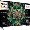 TCL 75C6K 75 inç 4K QD-Mini LED TV - Distribütör Garantili