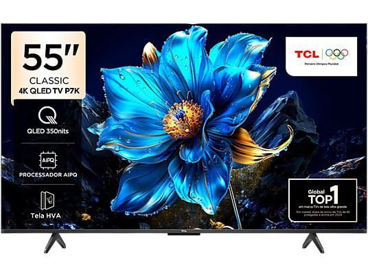 TCL 55P7K 4K UHD QLED TV 55 inç - Distribütör Garantili