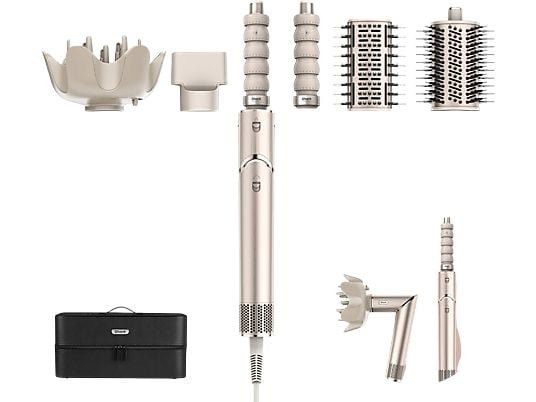 Shark FlexStyle 5-in-1 Saç Kurutma ve Şekillendirme Sistemi Taş Rengi - Distribütör Garantili