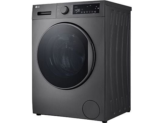 LG F4T2VYM1S 9 kg 1400 Devir Çamaşır Makinesi Gri - Distribütör Garantili